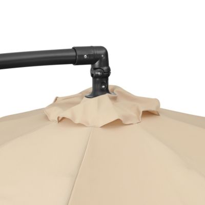 10 Ft Outdoor Patio Cantilever Offset Umbrella