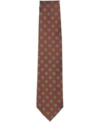 Brooks Brothers Men's TXT Diamond Flower Tie