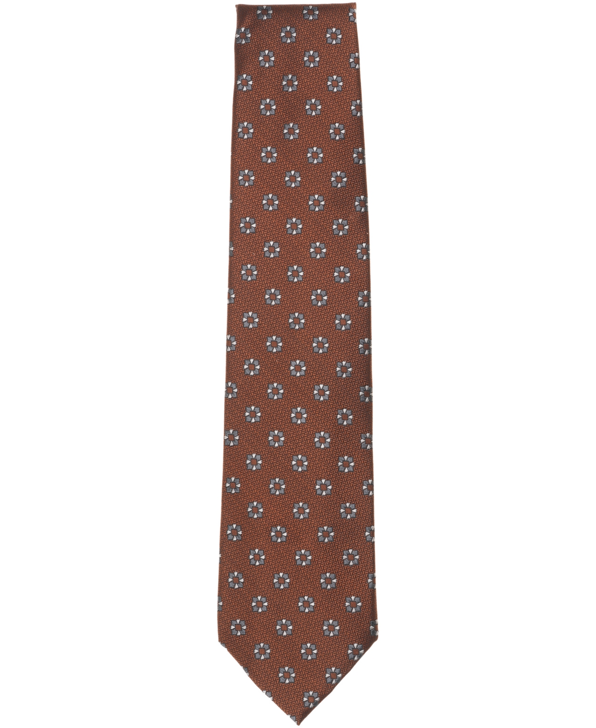 Brooks Brothers Men's Txt Diamond Flower Tie