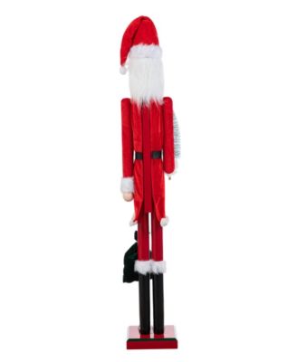 42" Wooden Christmas Santa Nutcracker