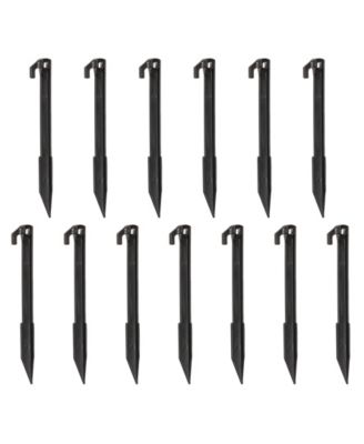 6" Lighted Inflatable Skiing Santa, Snowman and Dog D&eacute;cor