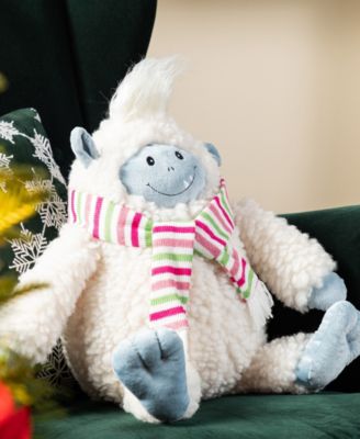 21.75" Christmas Fabric Yeti Shelf Sitter