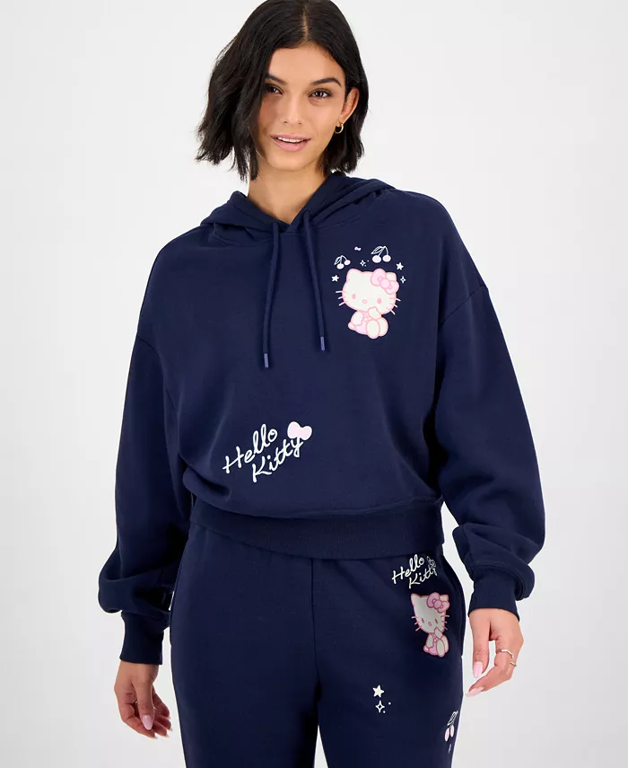 Juniors' Hello Kitty Fleece  Hoodie