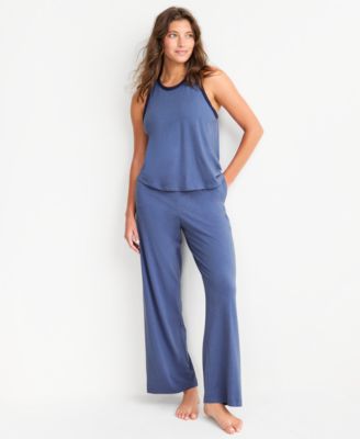 Women's Solid Knit Tank Pajama Set, XS-3X, Macy's Exclusive