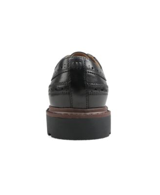 Men's Williem Leather Wingtip Lace-Up Dress Shoes, Macy's Exclusive