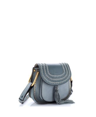 Small Hudson Handbag Whipstitch Leather