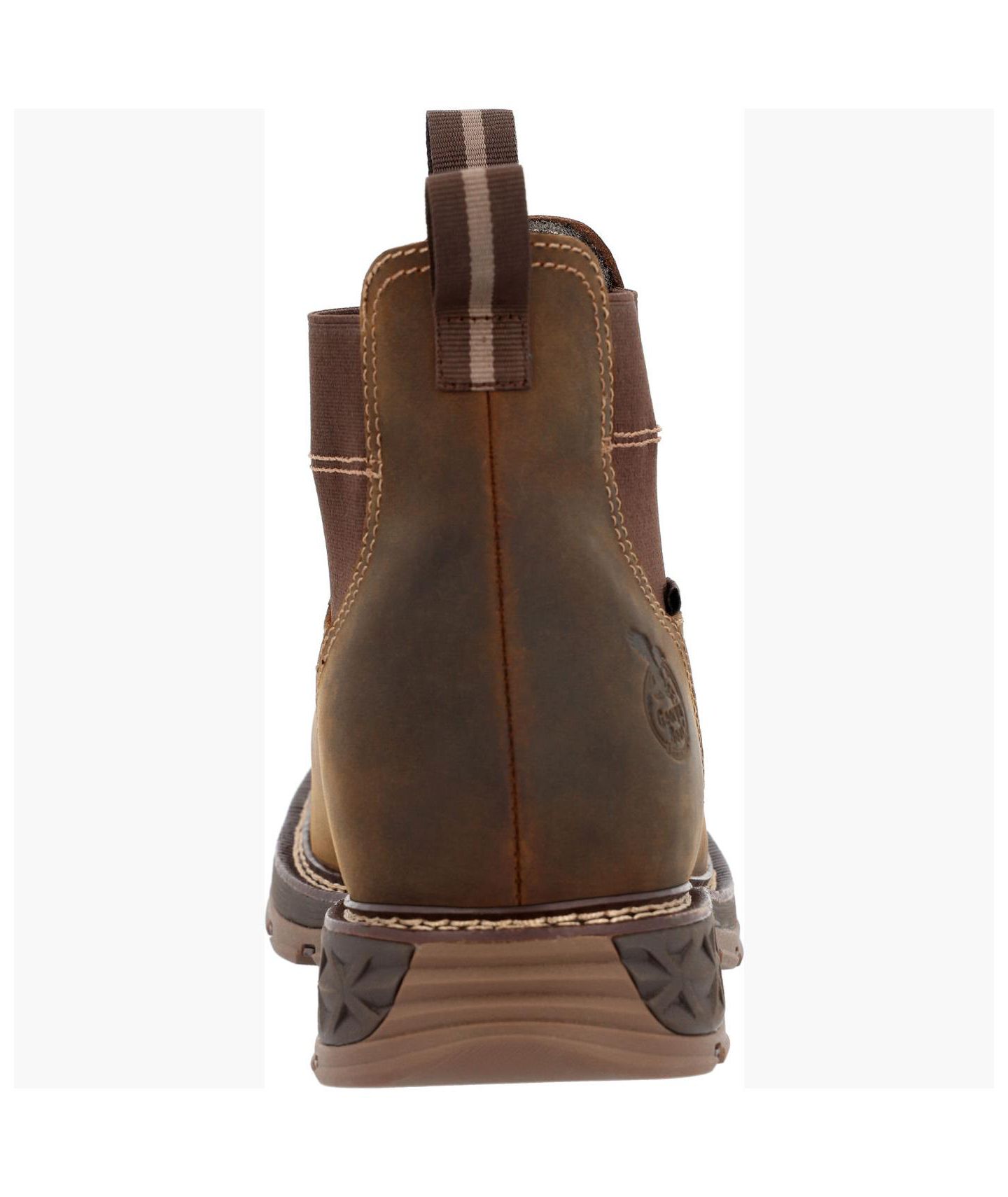 Мужские ботинки GEORGIA BOOT Carbo-Tec FLX Waterproof Chelsea Work Boot, цвет: Коричневый — фото 5