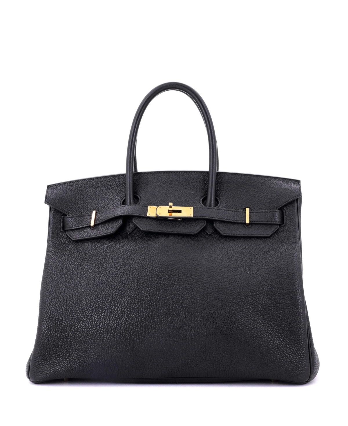 Pre-Owned Hermes Birkin Handbag Togo with Gold Hardware