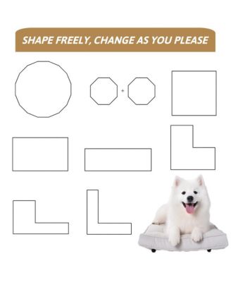 16 Black Panels 31.7 in H. Heavy Duty Metal Pet Exercise Pen with Door for Outdoor, Indoor