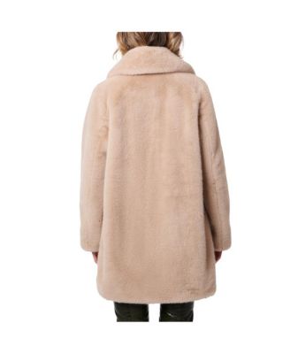 Women's Swing Faux Fur Coat