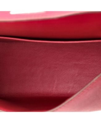 Pre-Owned Hermes Kelly 20 Handbag Tricolor Epsom with Palladium Hardware