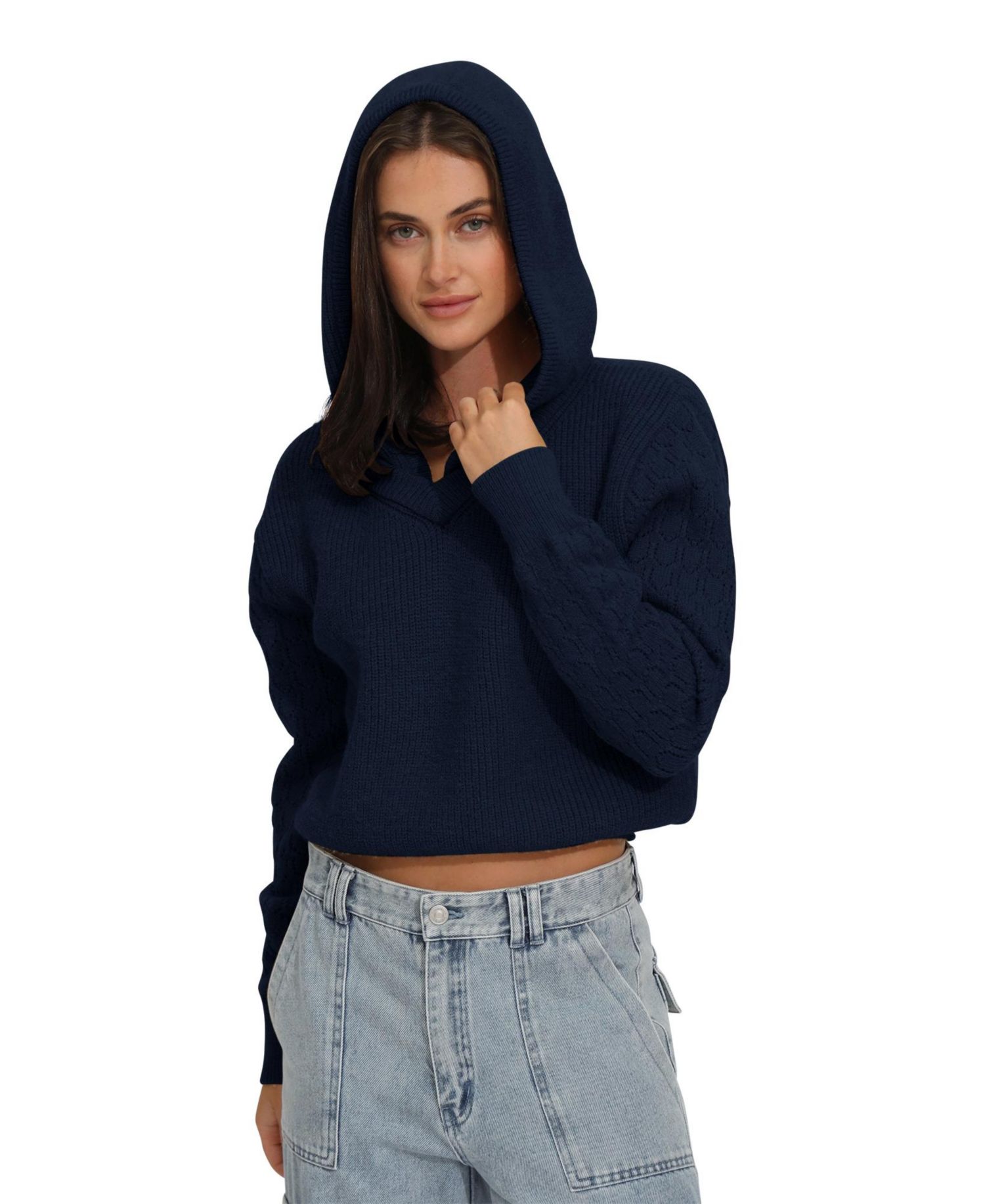 On the Run Knitted Hoodie