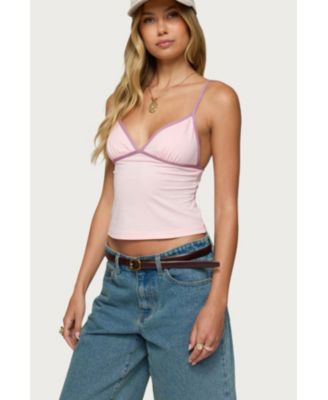Womens Leona Contrast Tank Top