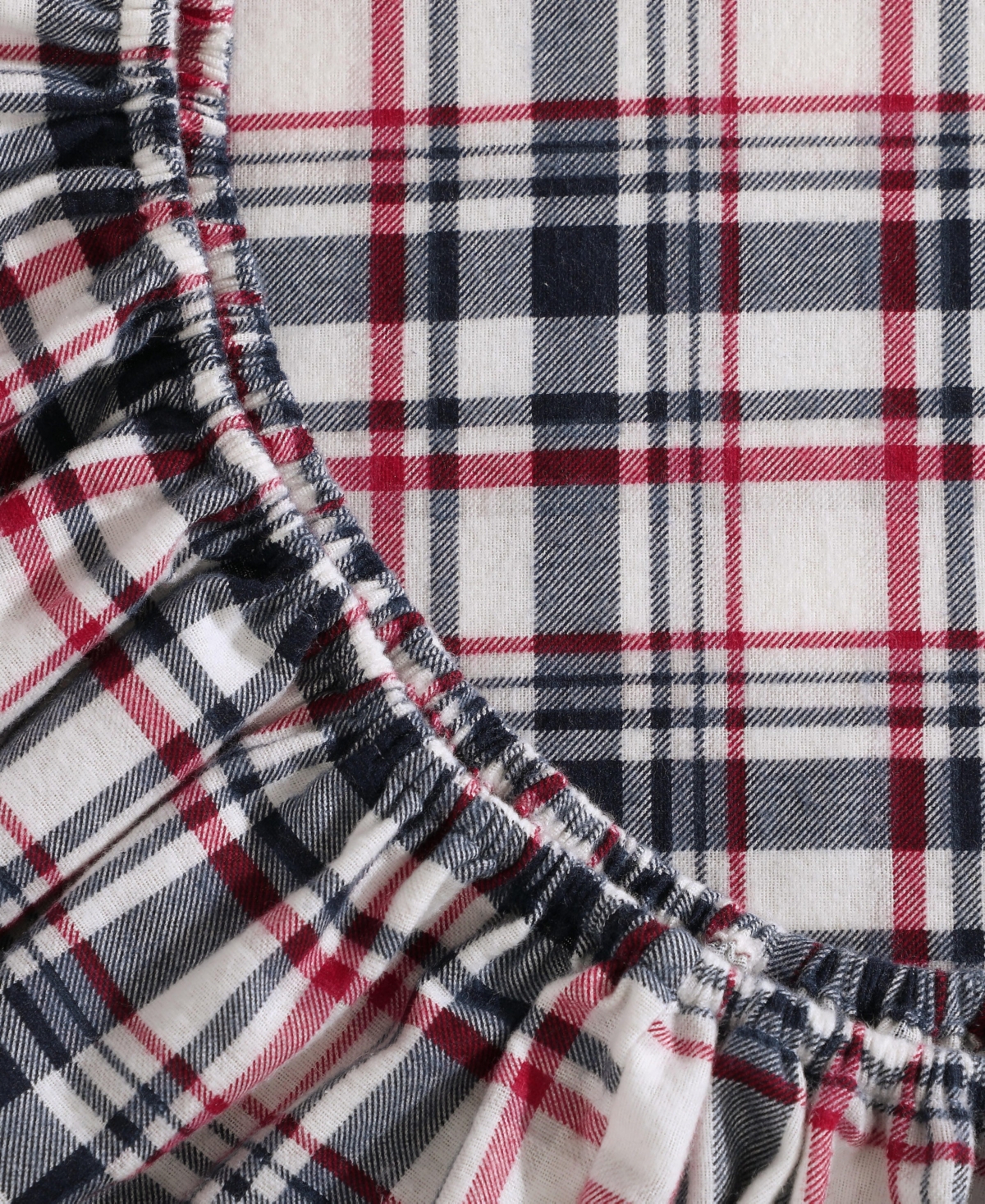 Tommy Hilfiger Printed Flannel -Pc. Sheet Set