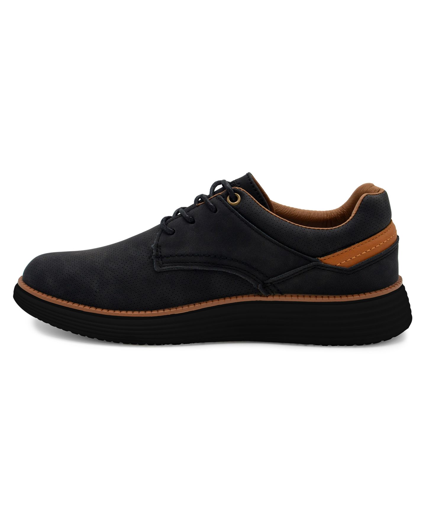 Мужские кроссовки Akademiks Dayton Oxford Dress Casual, цвет: Чёрный — фото 4