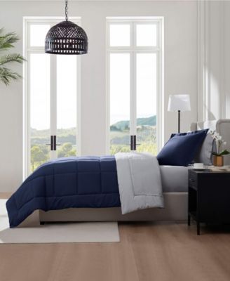 Luxury Soft Reversible 5-Pc. Comforter Set, Twin