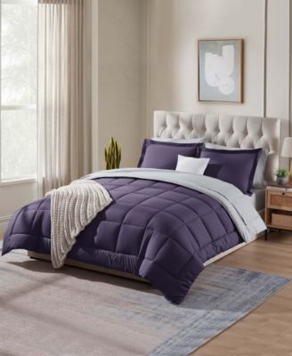 Luxury Soft Reversible 7-Pc. Comforter Set, Queen