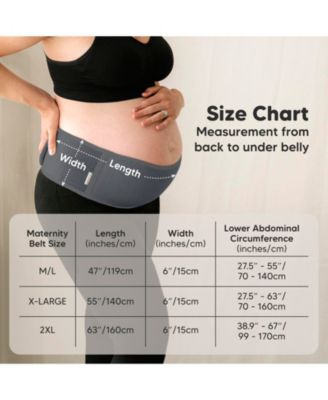 Maternity Belly Band for Pregnancy, Soft & Breathable Pregnancy Belly Support Belt