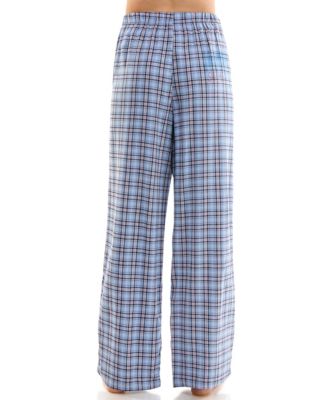 Women's Open Leg Flannel Sleepwear Pants