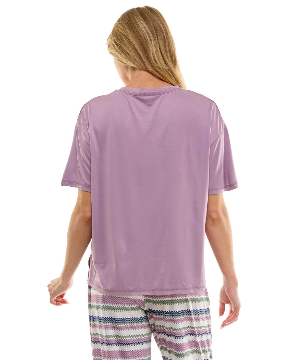 Roudelain Women's Drop Shoulder Crew Neck T-shirt In Multi