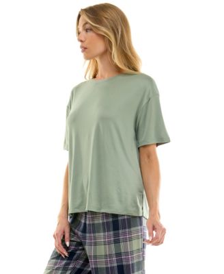 Women's Drop Shoulder Crew Neck T-Shirt