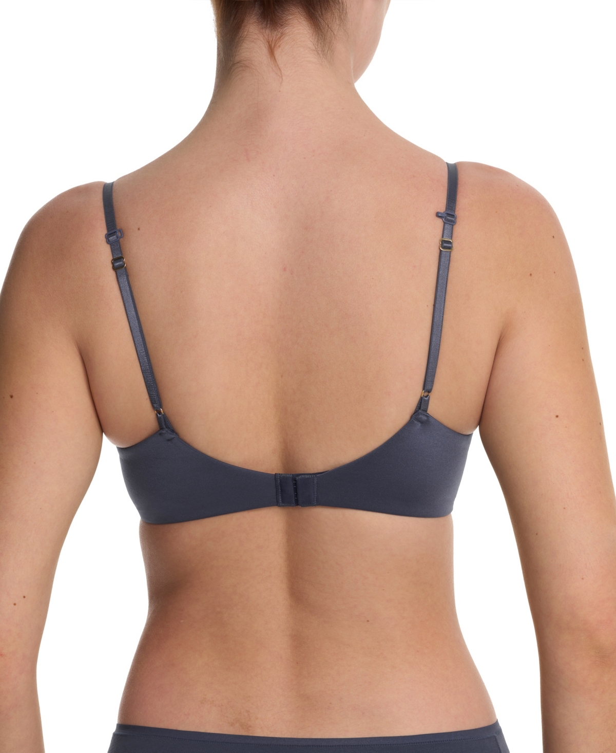 Natori Soft Focus Comfort Convertible Demi T-shirt Bra In Blue