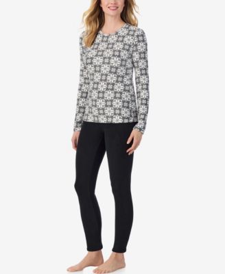 Fleecewear Long Sleeve Crew Neck Top