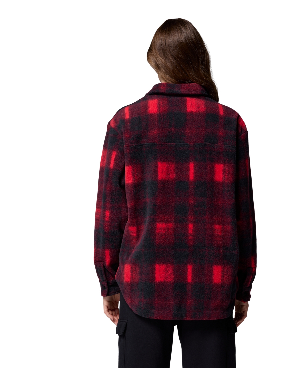 Columbia Women's Benton Springs Ii Fleece Shirt Jacket In Red