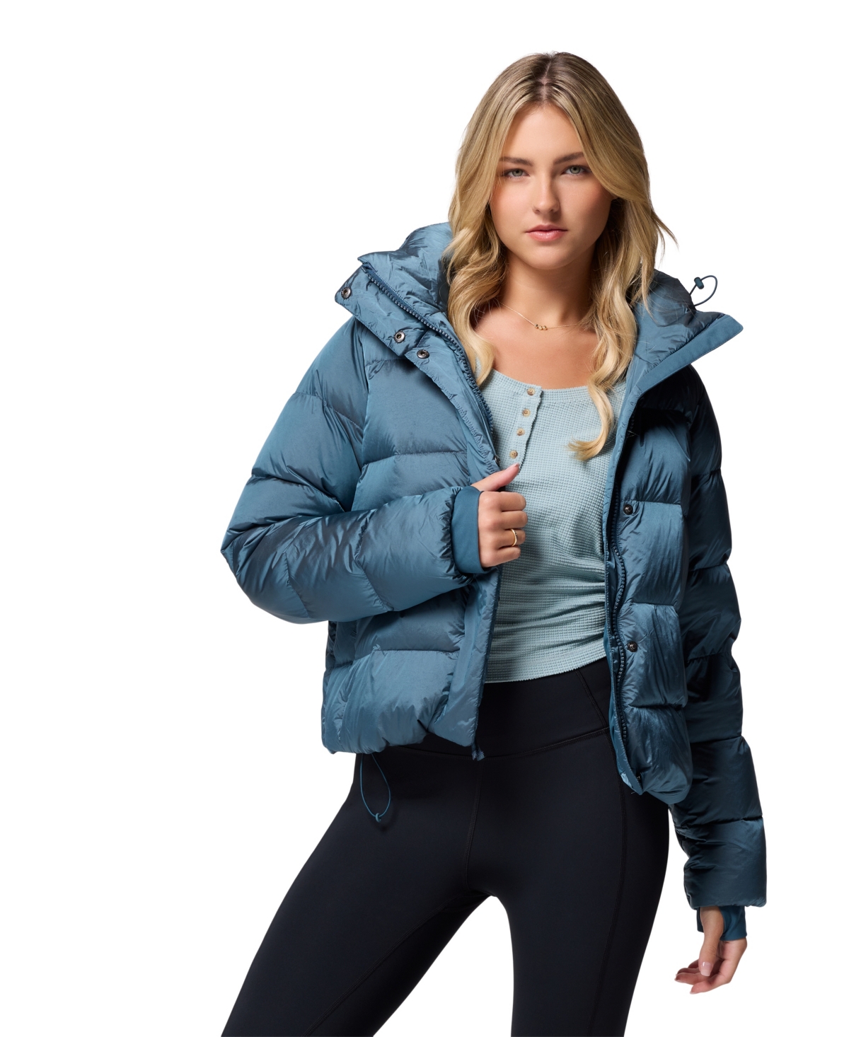 Columbia Women's Amaze Puffer Hooded Jacket In Multi