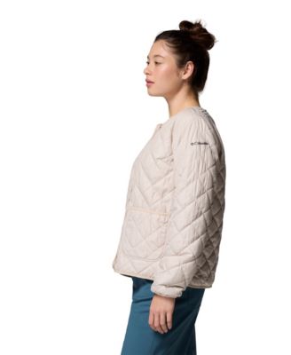 Women's Crest Collarless Jacket