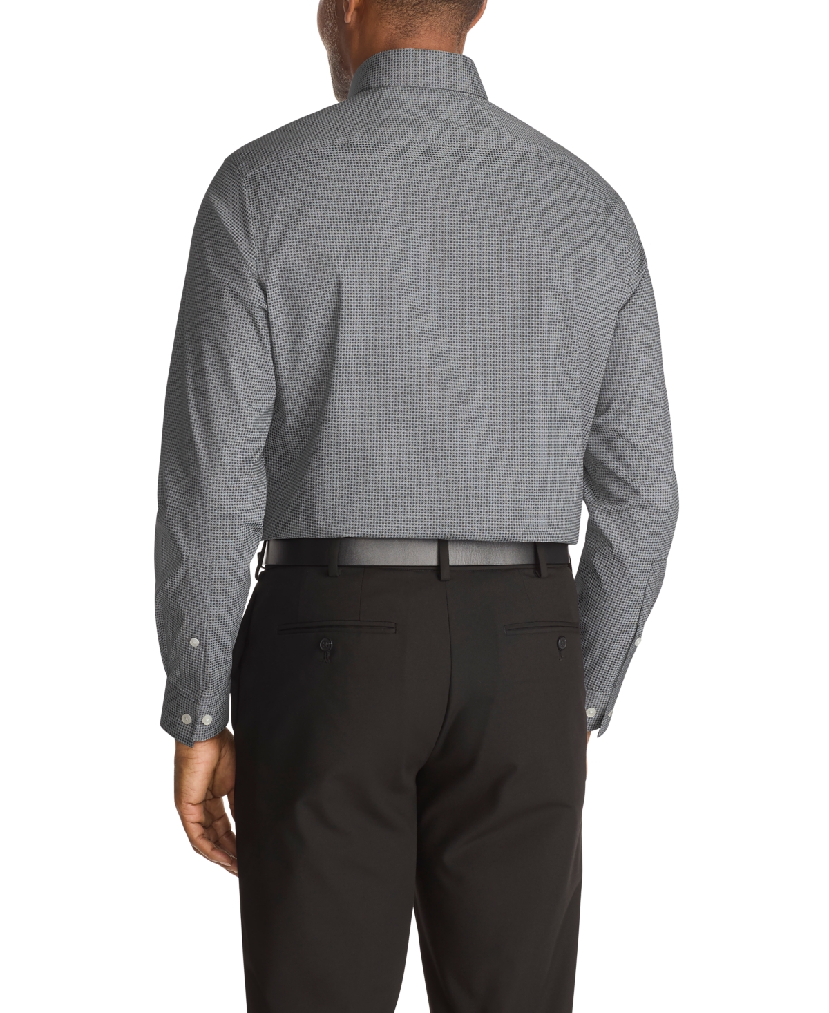 Michael Kors Men's Ultra Regular Fit Dress Shirt In Gray