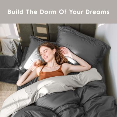 Back to College Dorm Room Essentials 15-Pc. Bed & Bath Set, Twin XL