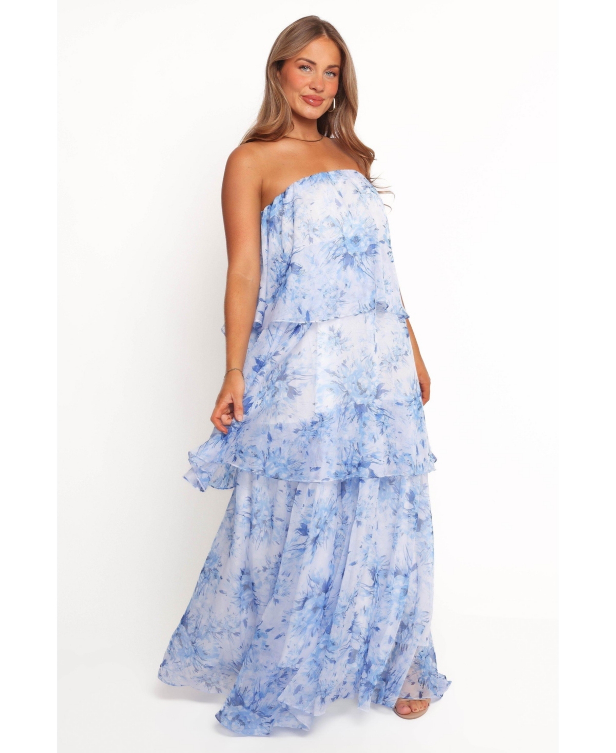 Petal and Pup Women's Bloom Strapless Maxi Dress