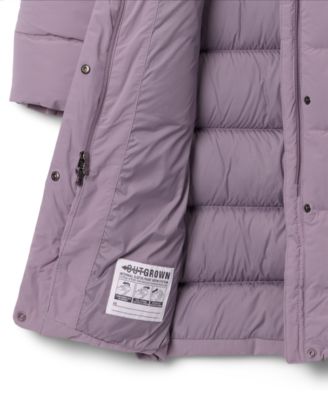 Big Girls' Amaze Puff Long Hooded Jacket