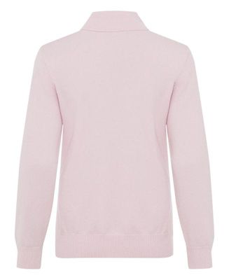 Solid Mock Neck Sweater