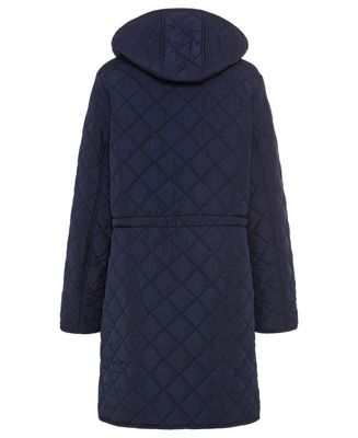 Women's Longline Quilted Coat