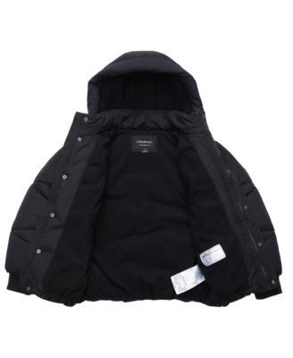 Boys Cozy Grid Puffer Jacket