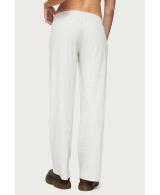 Women's Cicilia Straight Leg Ribbed Pants