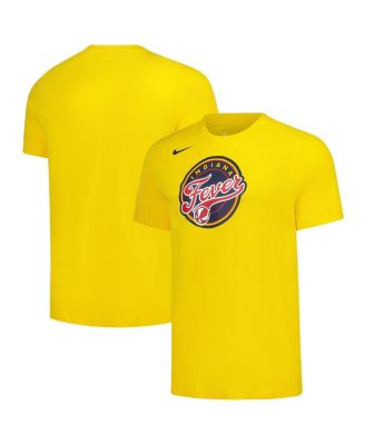 Nike - Men's Gold Indiana Fever Logo Performance T-shirt