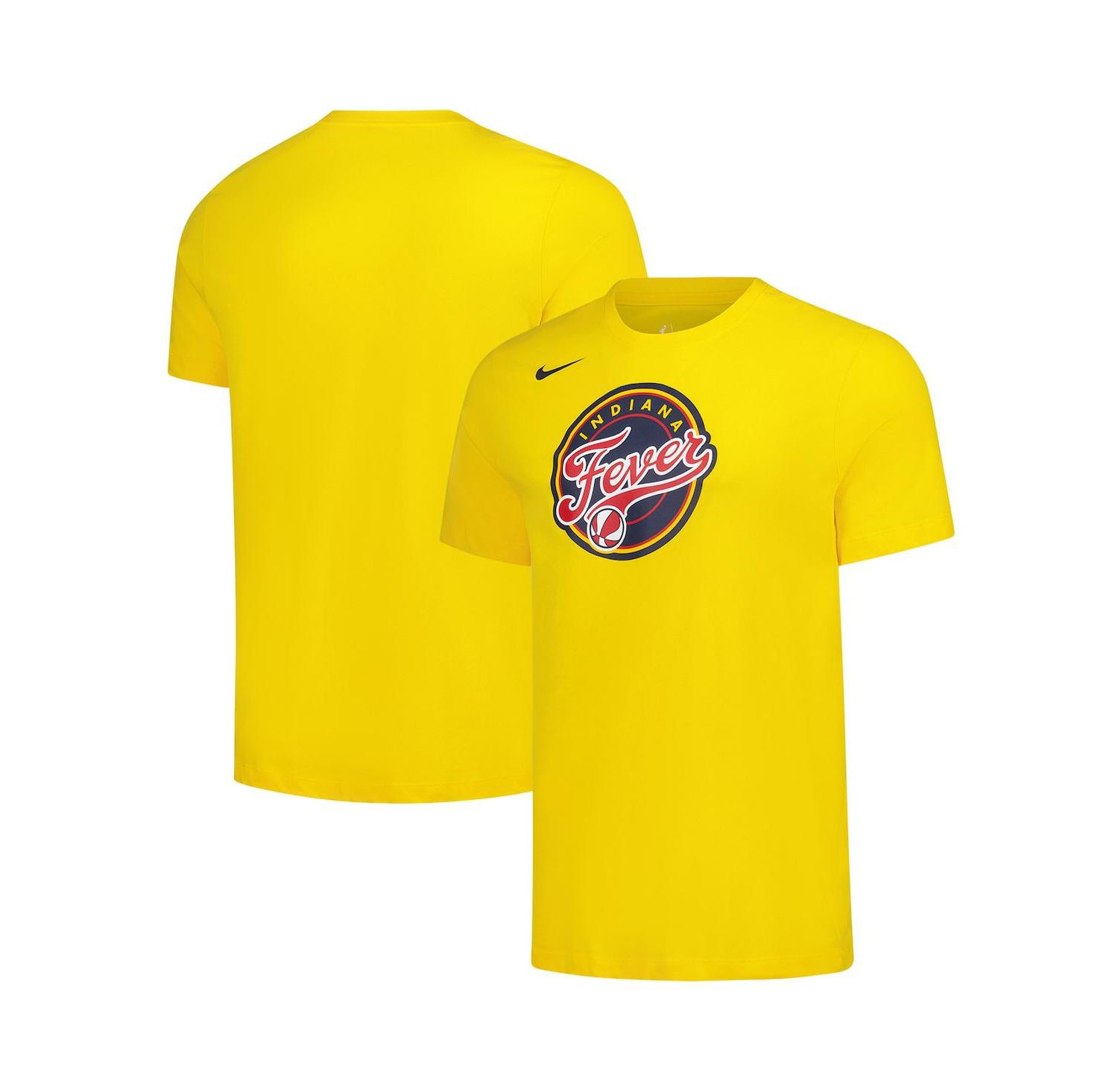 Men's Gold Indiana Fever Logo Performance T-Shirt