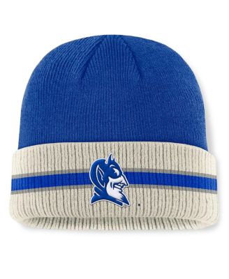 Top of the World - Men's Royal Duke Blue Devils Silas Cuffed Knit Hat