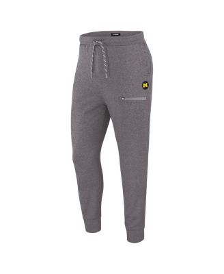 Men's Graphite Michigan Wolverines Home Game Joggers Pants