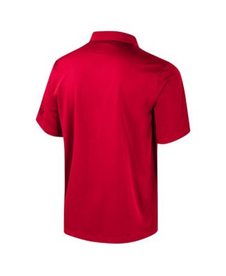Men's Scarlet Nebraska Huskers Strike Bowling Button-Up Shirt