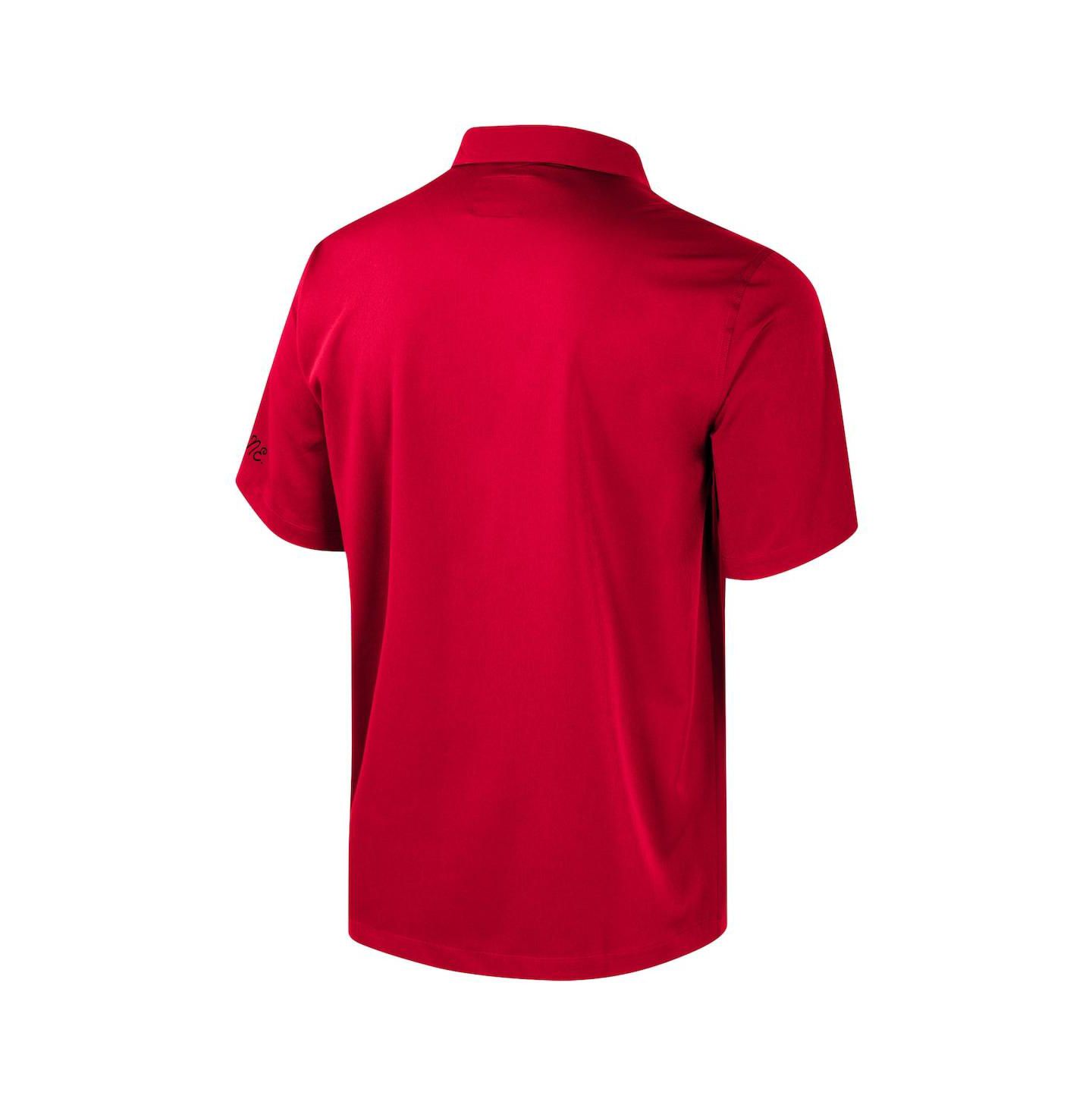 Мужская рубашка Colosseum Scarlet Nebraska Huskers Strike Bowling Button-Up — фото 3
