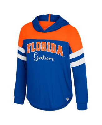 Toddler Royal Florida Gators Reflection Hoodie Long Sleeve T-Shirt