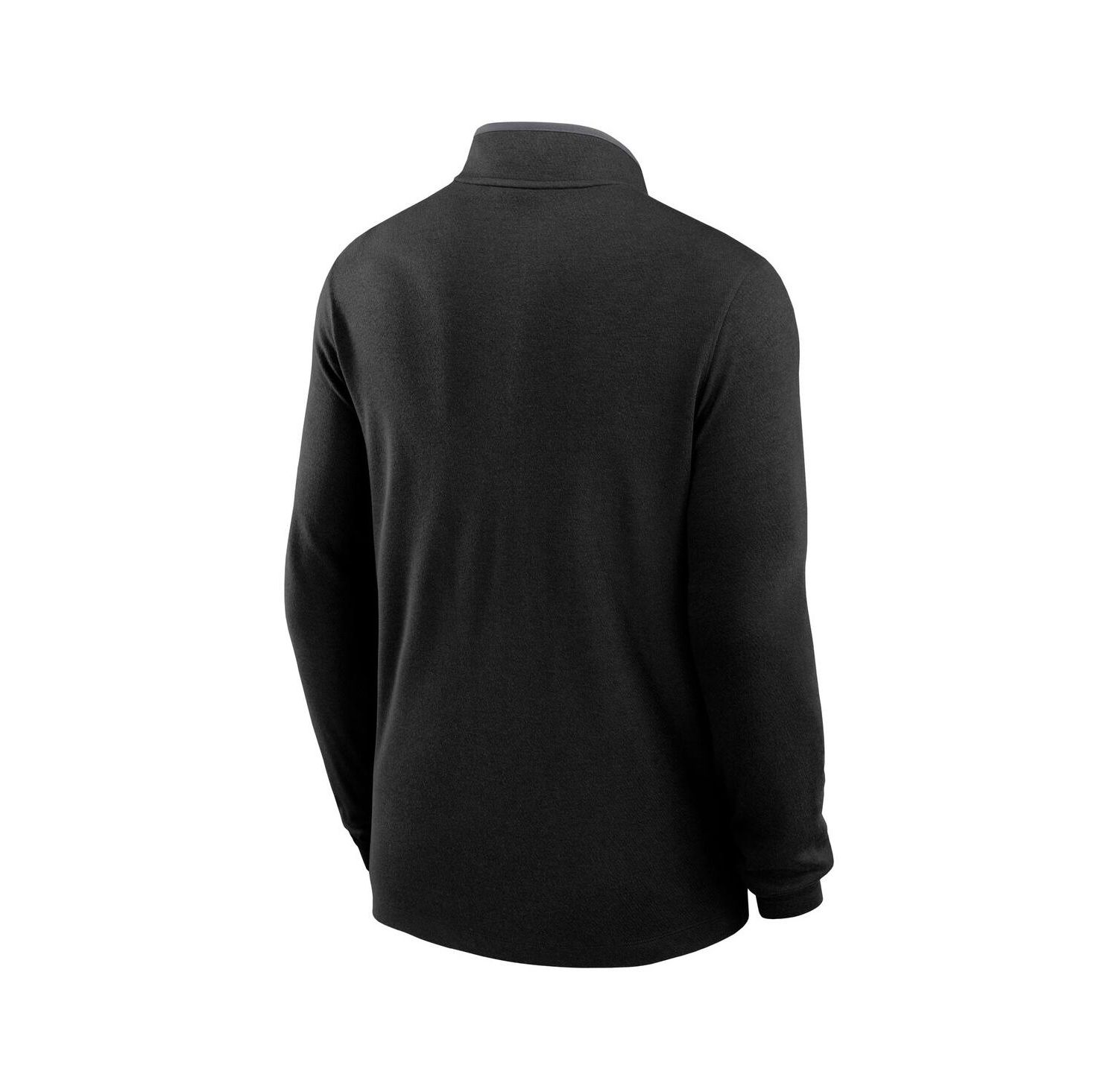 Men's Black Atlanta Falcons Lightweight Victory Performance Half-Zip Pullover