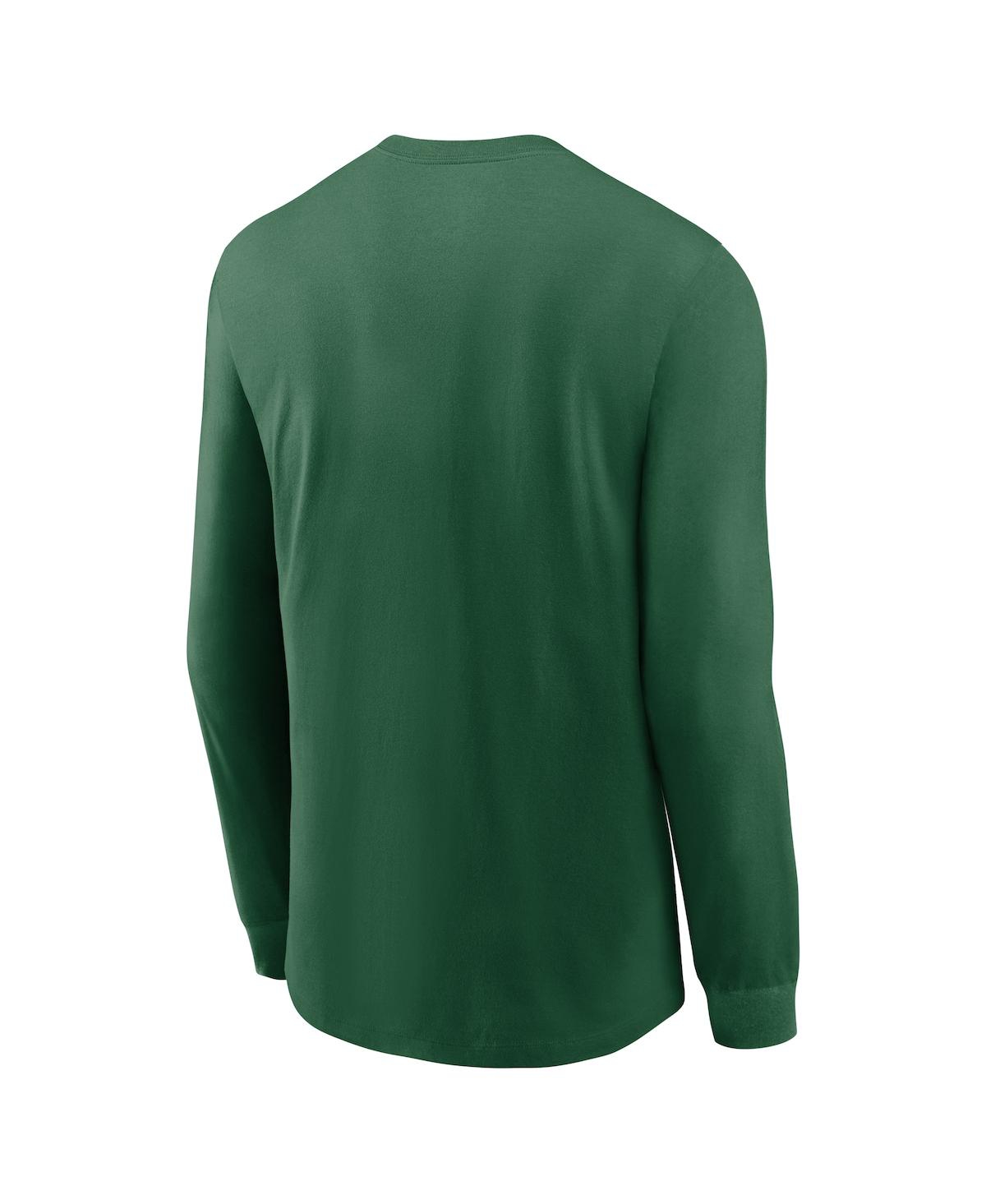 Nike Green New York Jets Play To Win Essential Long Sleeve T-shirt In Green