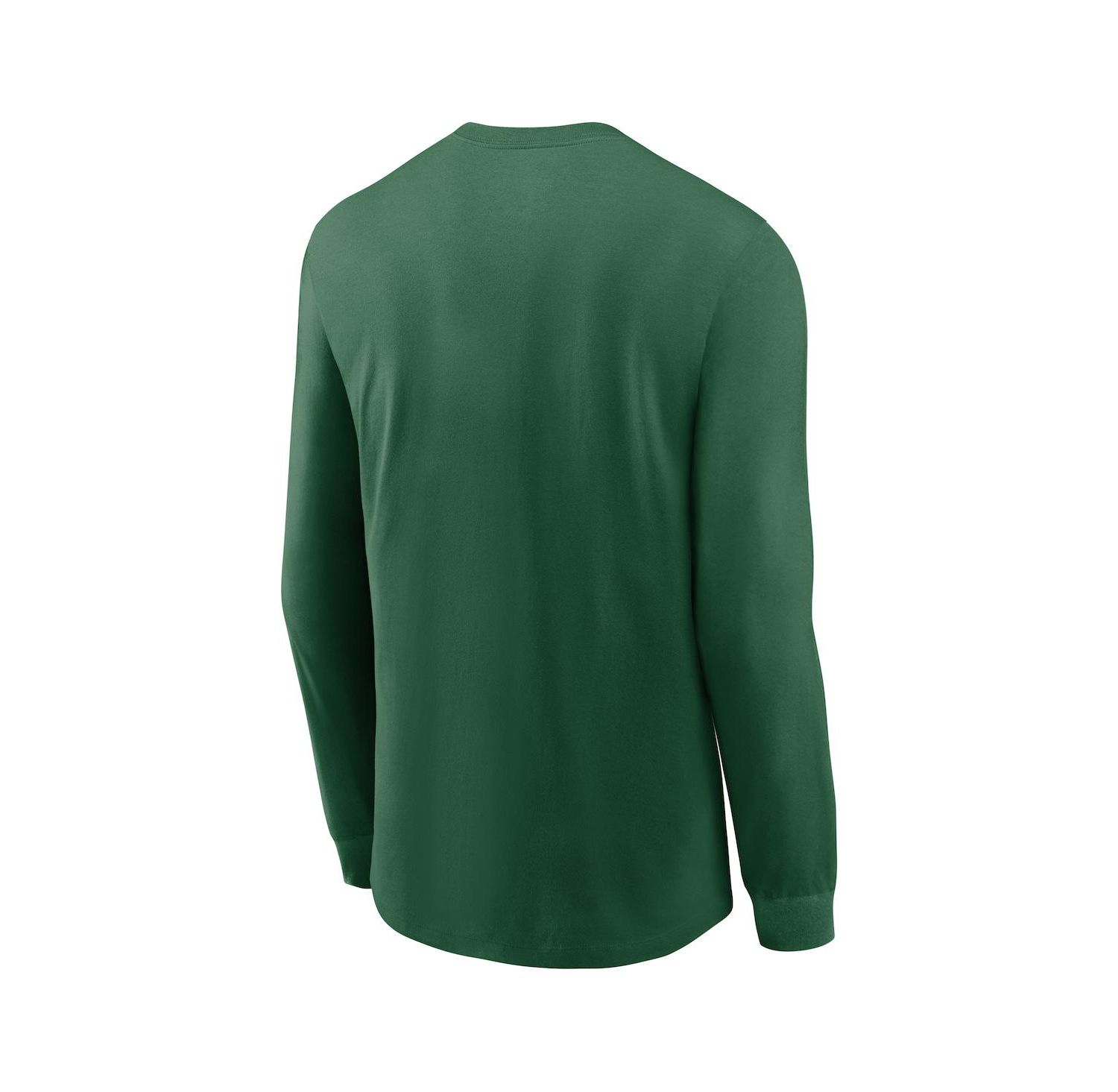 Men's Green New York Jets Play to Win Essential Long Sleeve T-Shirt