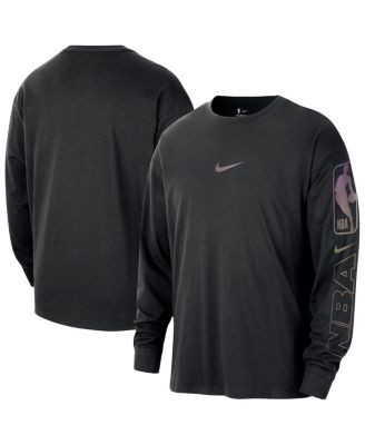 Nike - Men's Black NBA Team 31 Max90 Long Sleeve T-Shirt