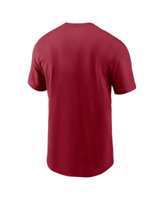 Men's Crimson Oklahoma Sooners Legacy Nickname T-Shirt
